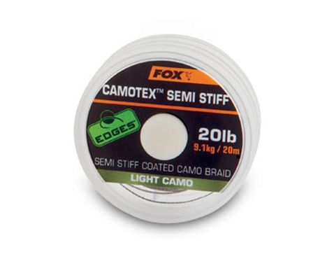 Повідковий матеріал Camotex Light Semi Stiff 20 lb 20 м