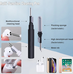 Набор для очистки наушников Airpods Multi Cleaning Pen черный