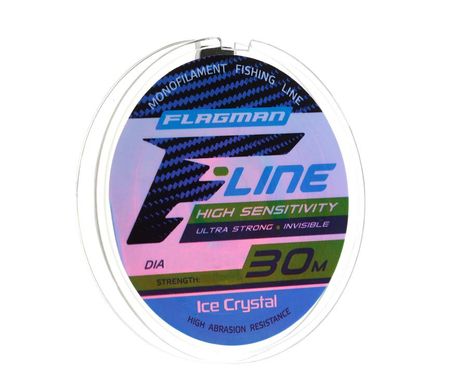 Волосінь Flagman F-Line Ice Crystal 30 м, 0,08 мм