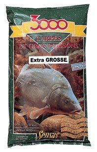 Прикормка Sensas 3000 Carpes Extra Grosse 1kg
