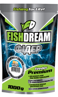 Прикормка Fish Dream Premium Фидер бисквит ваниль