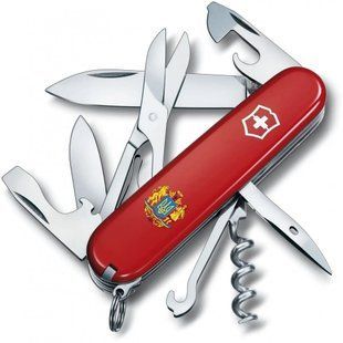 Мультитул Victorinox CLIMBER ARMY 91мм Большой Герб Украины