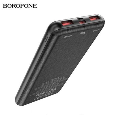 Портативное зарядное устройство Power Bank BOROFONE BJ13 10000MAH 22.5W BLACK