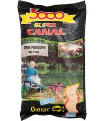 Прикормка Sensas 3000 Super Canal Big Fish 1kg.
