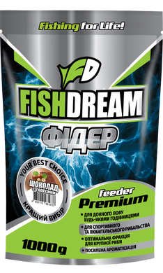 Прикормка Fish Dream Premium Фидер шоколад с орехами