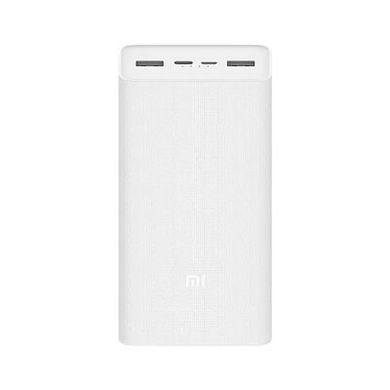 Портативное зарядное устройство Power Bank Xiaomi Mi Power Bank 3 30000mAh 24W Fast Charge PB3018ZM White