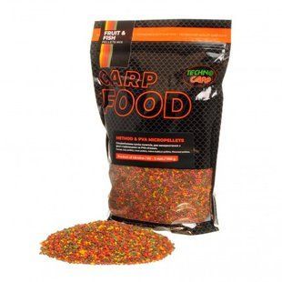 Пеллетс Технокарп метод Method & PVA Micropellets Fruit & Fish Mix 700g