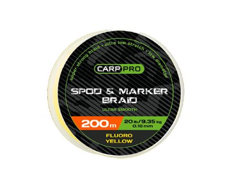 Шнур Carp Pro Spod and Marker Braid 0.16мм 200м