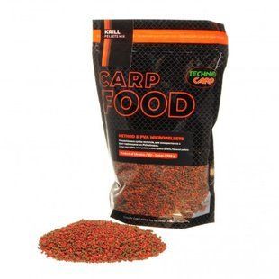 Пеллетс Технокарп метод Method & PVA Micropellets Krill Mix 700g