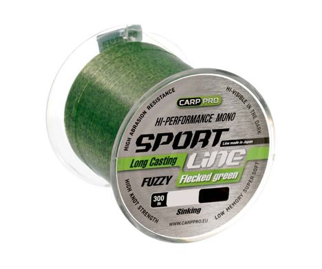Волосінь Carp Pro Sport Line Flecked Green 300м 0.310мм