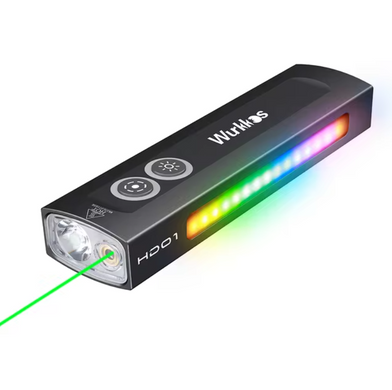 Фонарь Wurkkos HD01 1200lm + зеленый лазер + RGB подсветка